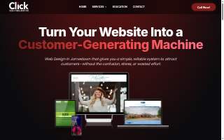 Click Media and Marketing website