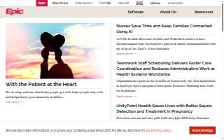 Epic Floats & Wellness website