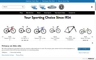 Jamestown Cycle Shop, Inc website