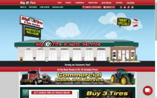 Big E Tire & Auto Service website
