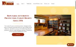 Garufi Law of Johnson City website