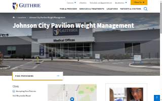 Guthrie Johnson City Pavilion Weight Management website