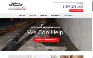 SouthernTier Basement Systems of Johnson City website