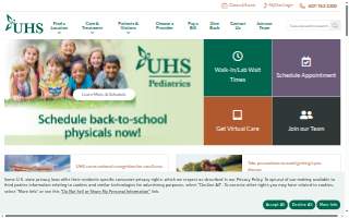 UHS Cardiac Rehabilitation Binghamton General Hospital website