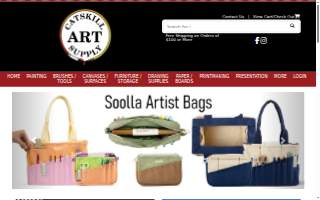 Catskill Art Supply website