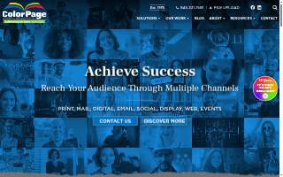 ColorPage - Marketing & Publishing website