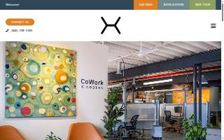 CoWork Kingston website