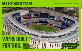 Kingston Block and Masonry website