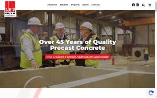 LHV Precast Inc website