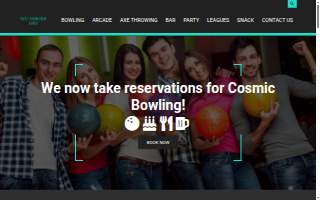 Patel's Kingston Lanes website