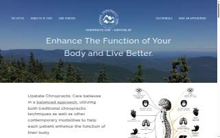 Upstate Chiropractic Care website
