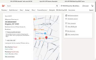 Walgreens website