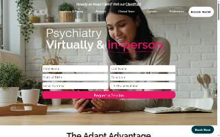 Adapt Psychiatry of Lackawanna website