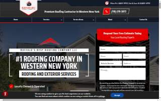 Buffalo's Best Roofing Company LLC of Lackawanna website