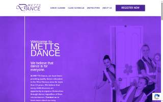 METTS Dance Studio website