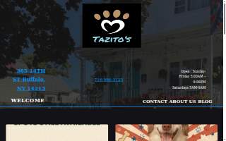 Tazito’s Dog Daycare and Boarding, LLC website