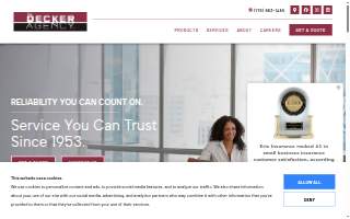 The Decker Agency, Inc. website