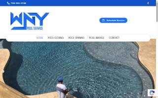 WNY Pool Service of Lackawanna website