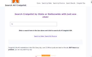 Craig's Auto Body website