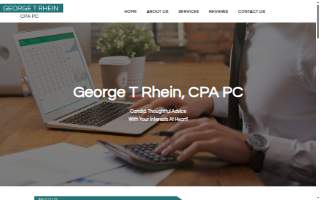 George T Rhein, CPA PC website