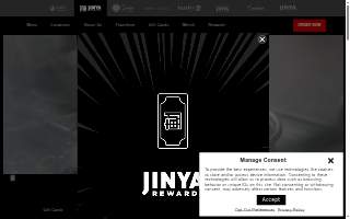 JINYA Ramen Bar - Lake Grove website