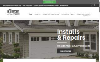 KsK Garage Doors website
