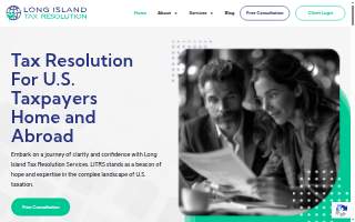 Long Island Tax Resolution Services website