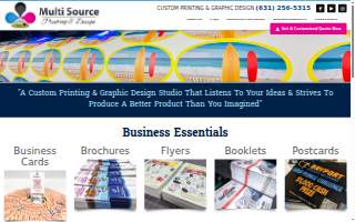 Multi Source Printing & Design Inc. website