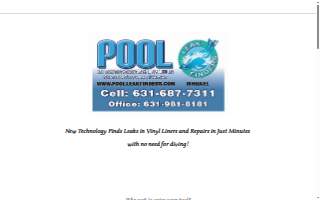 Pool Leak Finders of Lake Ronkonkoma website