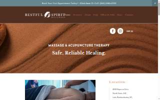 Restful Spirit Wellness of Lake Ronkonkoma website