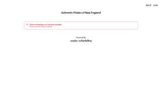 Authentic Pilates of New England LLC website