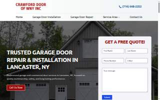 Crawford Door of WNY, Inc website
