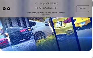 High Standard Photography website
