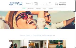 Stony Dental Care website