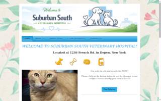 Suburban South Veterinary Hospital of Lancaster website