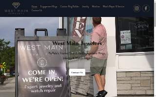 West Main Jewelers website