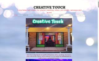 Creative Touch Plaster Painting Art Studio website