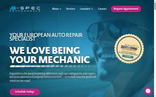 M-Spec Performance website
