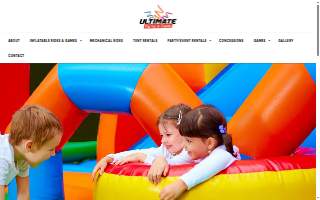 Ultimate Parties and Events website