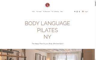 Body Language Pilates NY website