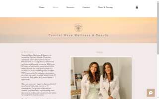 Coastal Wave Wellness & Beauty website