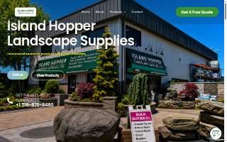 Island Hopper Landscape Supplies Ltd. website