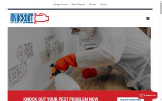 Knockout Pest Control of Levittown website