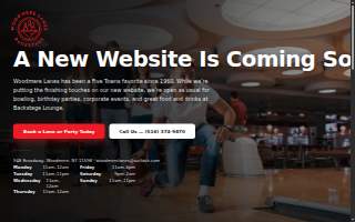 Woodmere Lanes of Long Beach website