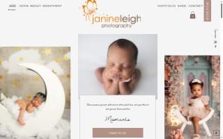 Janine Leigh Photography website