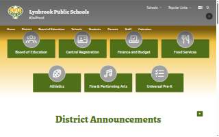 Lynbrook Family & Real Manage website