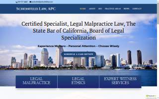 Schonfeld Law Group, P.C. (formerly Schonfeld & Goldring LLP) website