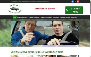 Formula Driving School LLC. website