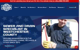 Liberty Drain and Sewer Inc. website