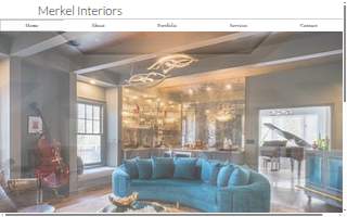 merkel interiors website